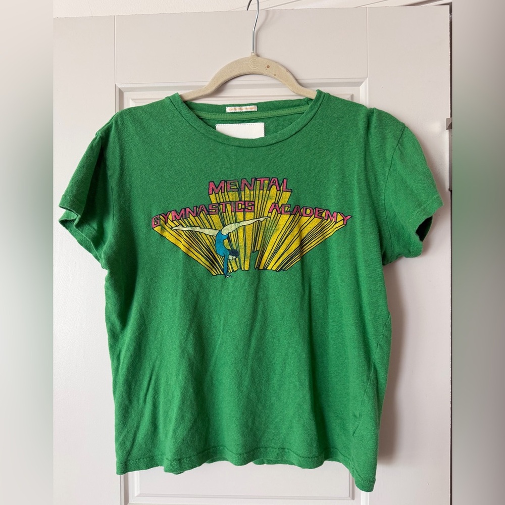 MOTHER Denim Sinful Tee - Mental Gymnastics
